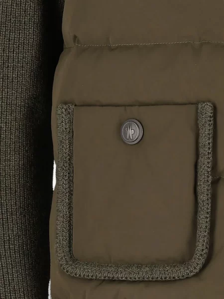 Kardiganas Moncler Grenoble žalia