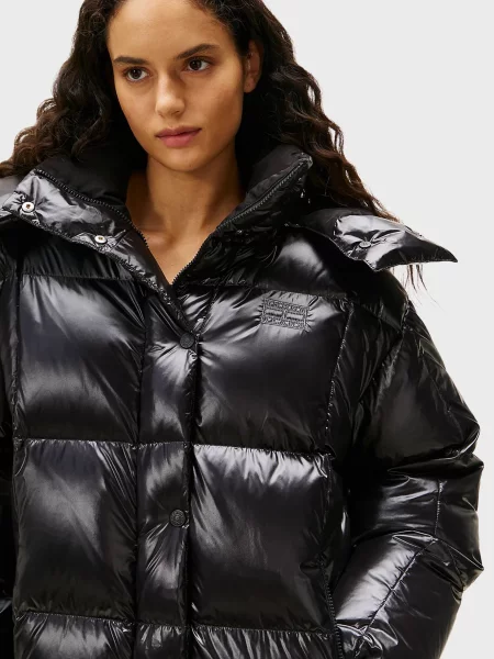 Джинсова куртка Tommy Jeans чорна