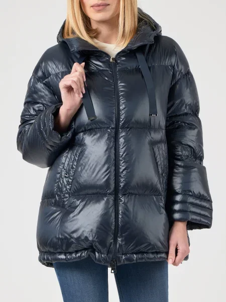 Пуховик Herno синій