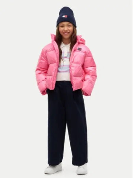 Tommy Hilfiger Žieminė striukė rožinė