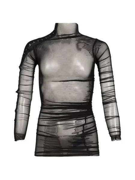 Top Onrush plasă negru
