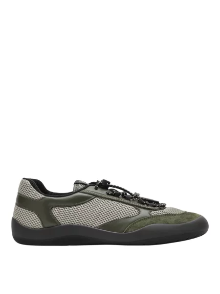 Sneakersy Prada zielone