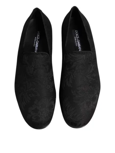 Лоуфъри Dolce & Gabbana на цветя черно