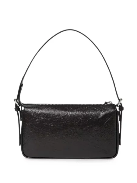 Top Fendi din piele negru