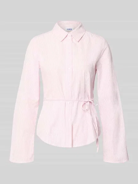 Bluzka o kroju regular fit z wiązanym model CARO' Jjxx różowa
