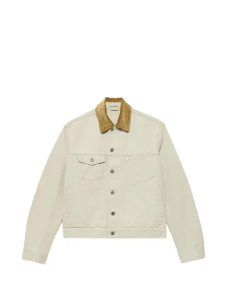 Gulerat geacă de blugi Jw Anderson de catifea cord