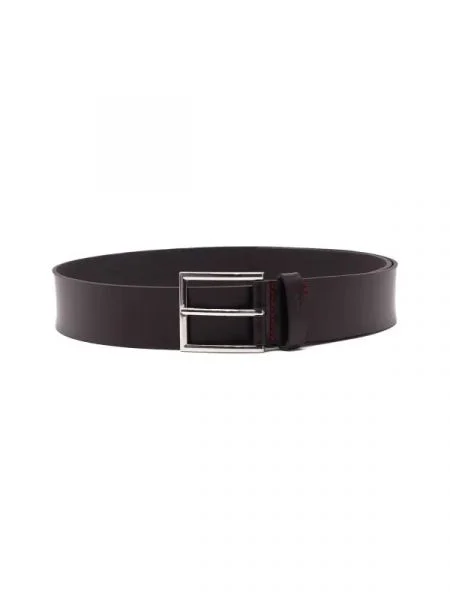 HUGO de piele barbati negru maro