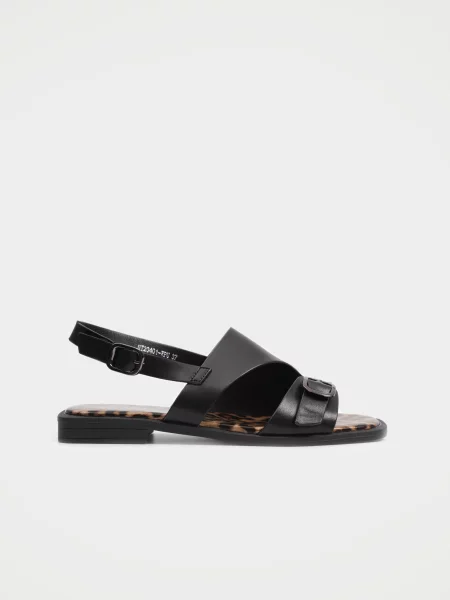 Велюрові Сандалії Respect чорний