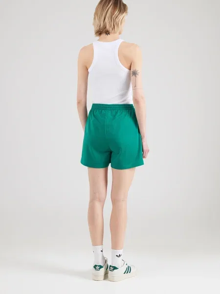 Adidas Originals teplákové šortky dámske zelená