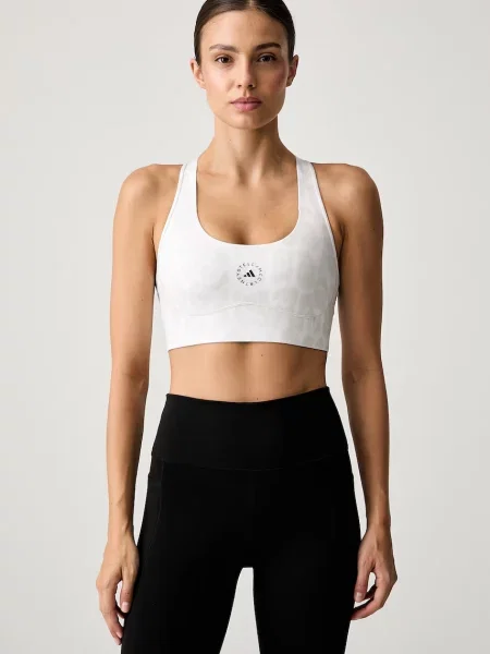 Adidas by Stella McCartney športová podprsenka béžová