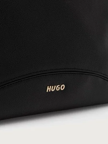 Кожаная сумка шоппер Hugo