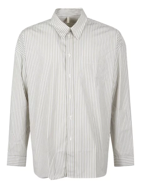 Риза Sunflower на райета бяло