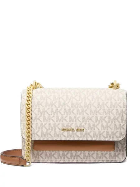 Portofel Michael Michael Kors din piele alb