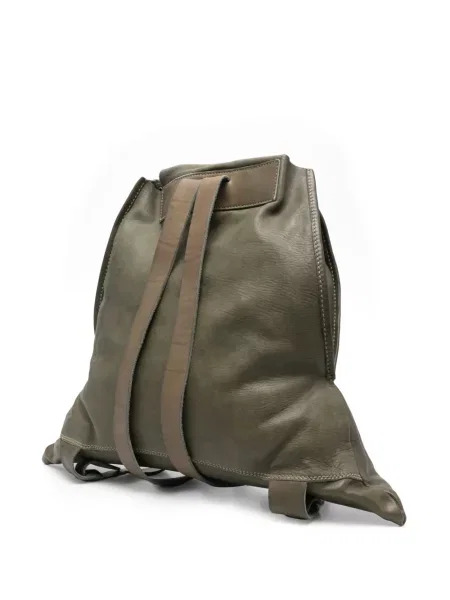 Rucsac Guidi din piele verde