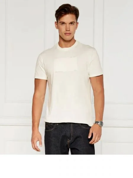Armani Exchange Tricou alb