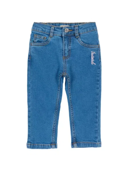 Jeansy dziecięce Trussardi niebieskie