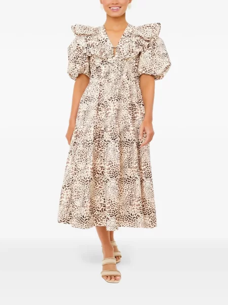 Rochie midi Sea cu imagine