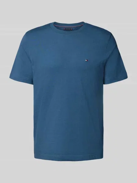 T-shirt o kroju regular fit z czystej bawełny Tommy Hilfiger