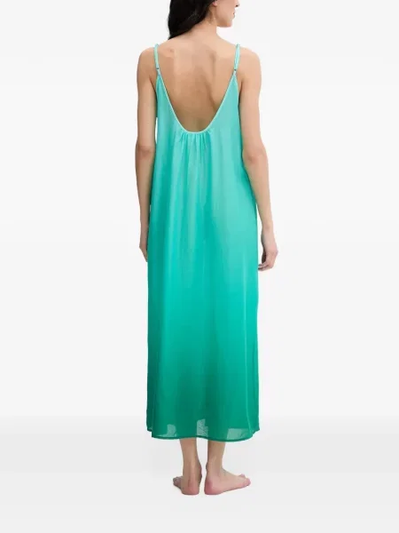 Lung rochie Chantelle cu legături verde