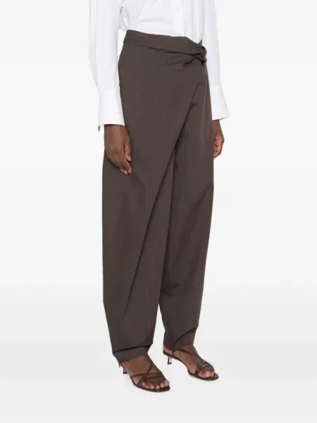 Pantaloni Róhe plic maro