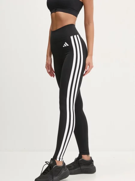 Tréninkové legíny adidas Performance Essential s aplikací černá