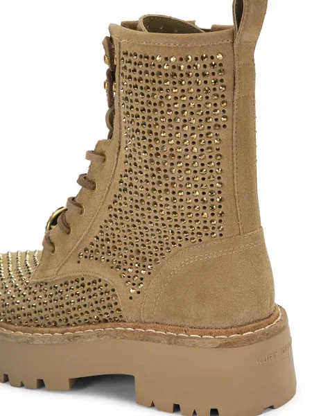 Kurt Geiger London bokacsizma női velúr Chelsea Perf Boot bézs