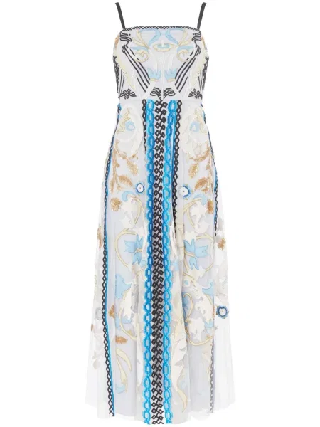 Rochie midi Temperley London albastru