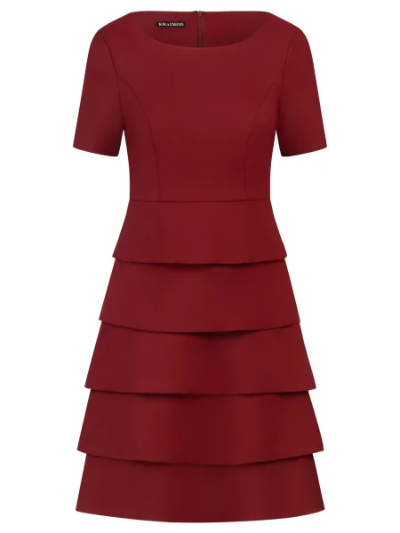 Kraimod Rochie de cocktail bordeaux roșu