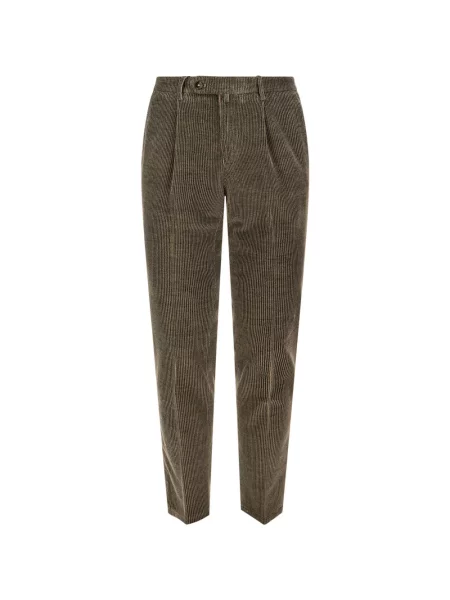 Pantaloni Briglia 1949 de catifea cord gri