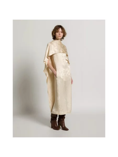 Sukienka Alberta Ferretti beżowa