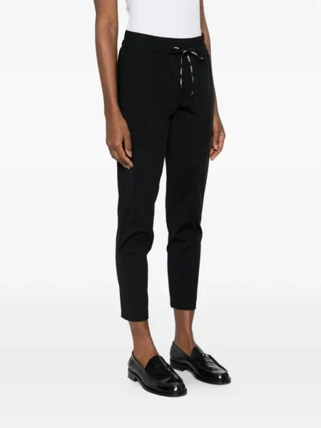 Stahovací šňůrka kalhoty Marccain černé