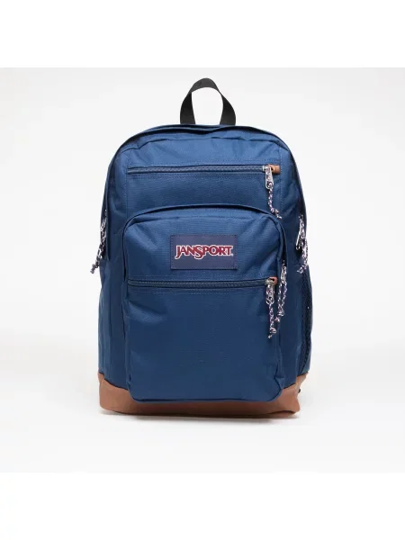 Jansport rucsac albastru marin mare neted marină