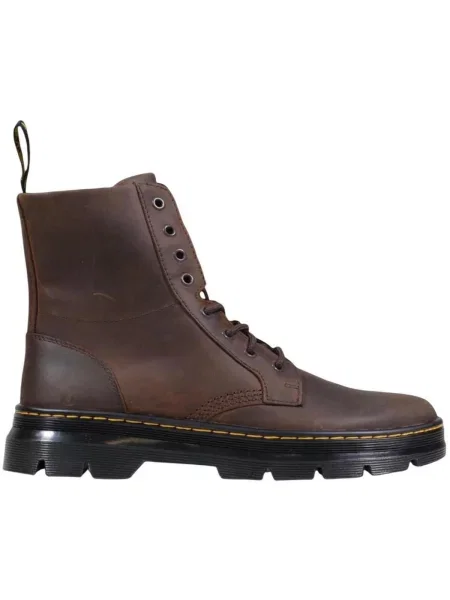 Boty Dr. Martens Combs Leather Crazy Horse Unisex hnědé