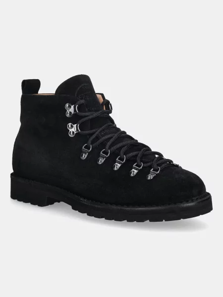 Fracap pantofi de piele întoarsă Magnifico Suede negru