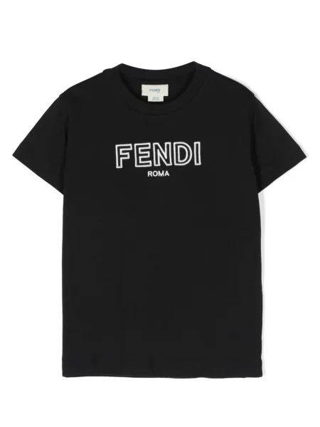 Тениска Fendi черно