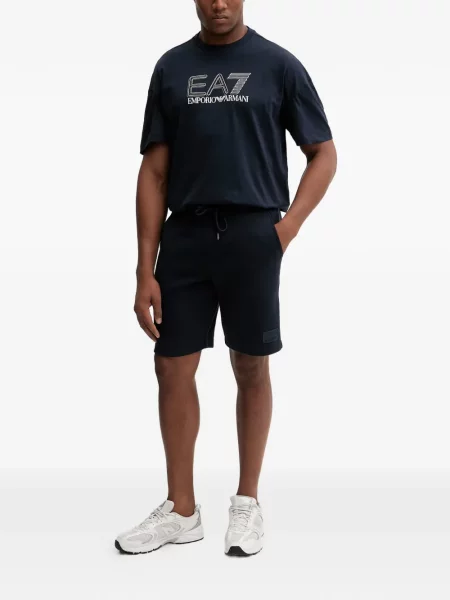 Μπλούζα Ea7 Emporio Armani με σχέδιο μπλε