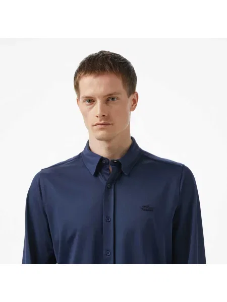 Рубашка Lacoste синяя