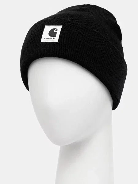 Carhartt WIP Căciulă Ashley / alb negru
