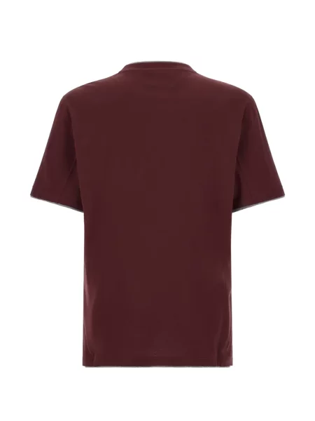 Tricou Brunello Cucinelli roșu