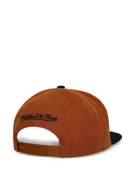 Șapcă Mitchell & Ness cu broderie maro