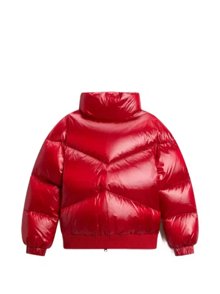Kurtka bomber dziecięcy Woolrich czerwony