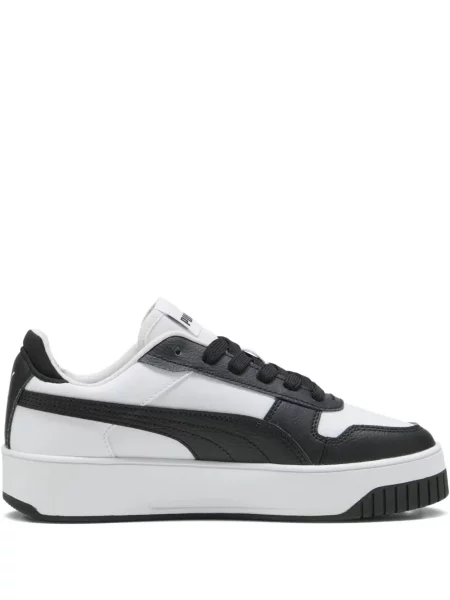 Sneakerși Puma Platform streetstyle alb