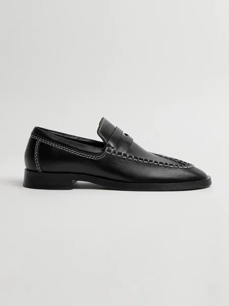 Miista loafers slip-on din piele Lucan negru