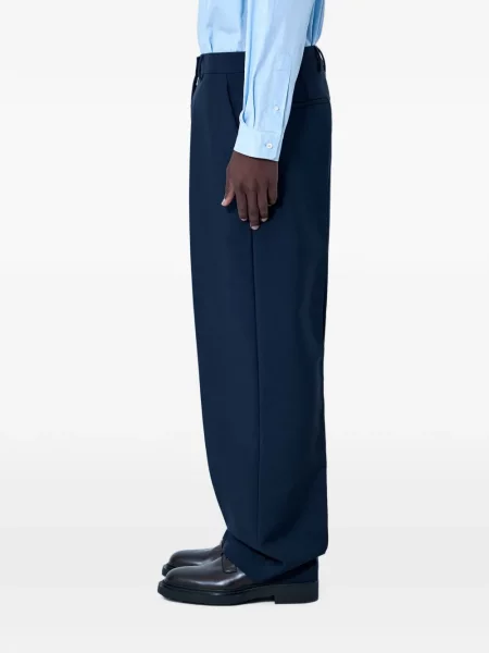 Pantaloni Miu Miu albastru