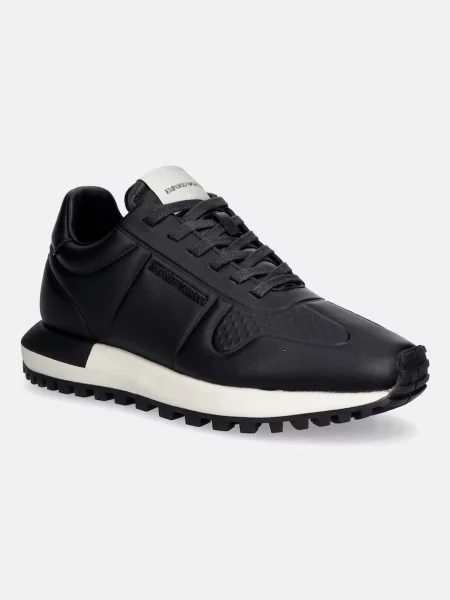 Sneakers Emporio Armani negru