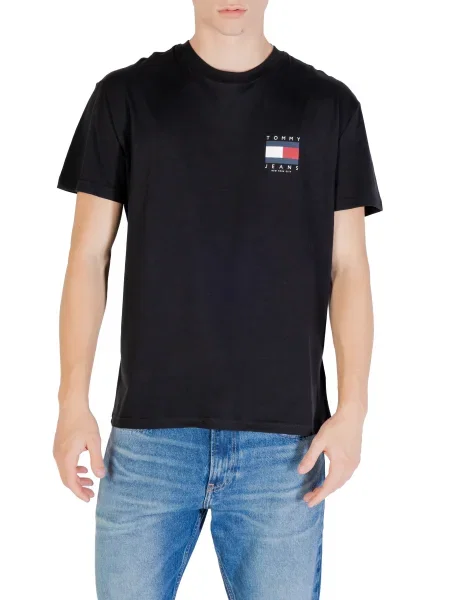 Majica Tommy Hilfiger Jeans črna