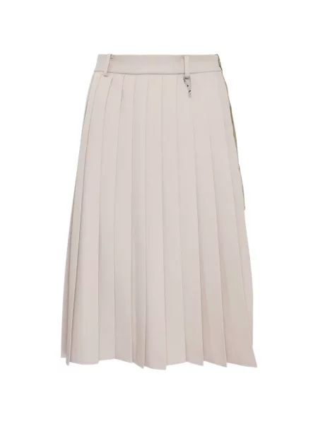 Fusta plisata Maison Mihara Yasuhiro plisată până la genunchi
