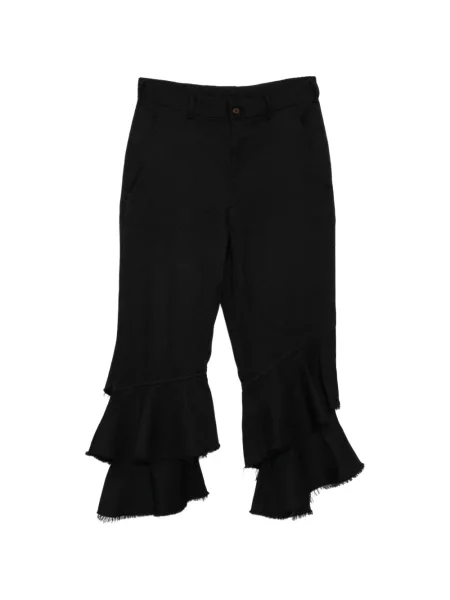 Fodros nadrág Comme Des Garçons Black fekete