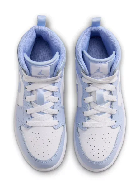 Jordan 1 Mid sportcipő gyerek bőr kék