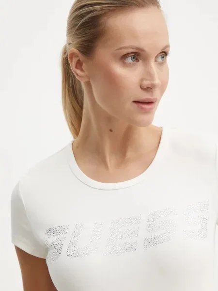 Футболка Guess бежевая